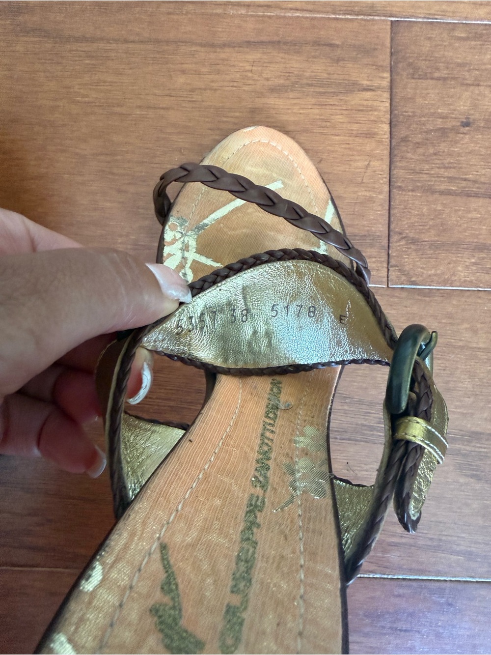 VINTAGE GIUSEPPE ZANOTTI MULES. - Picture 2 of 4